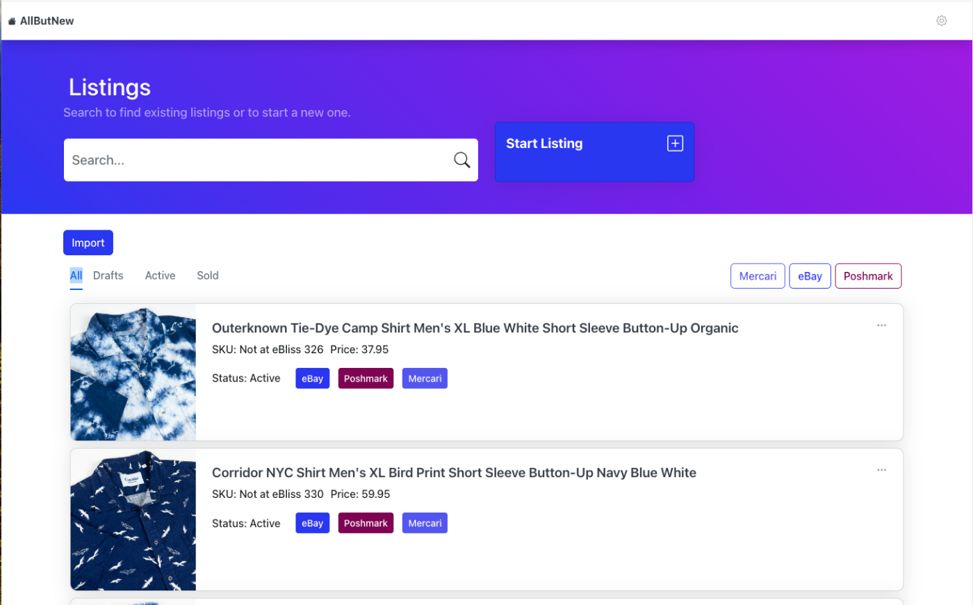Example Dashboard