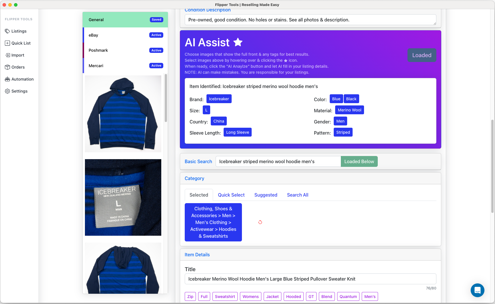 FlipperTools Application Screenshot