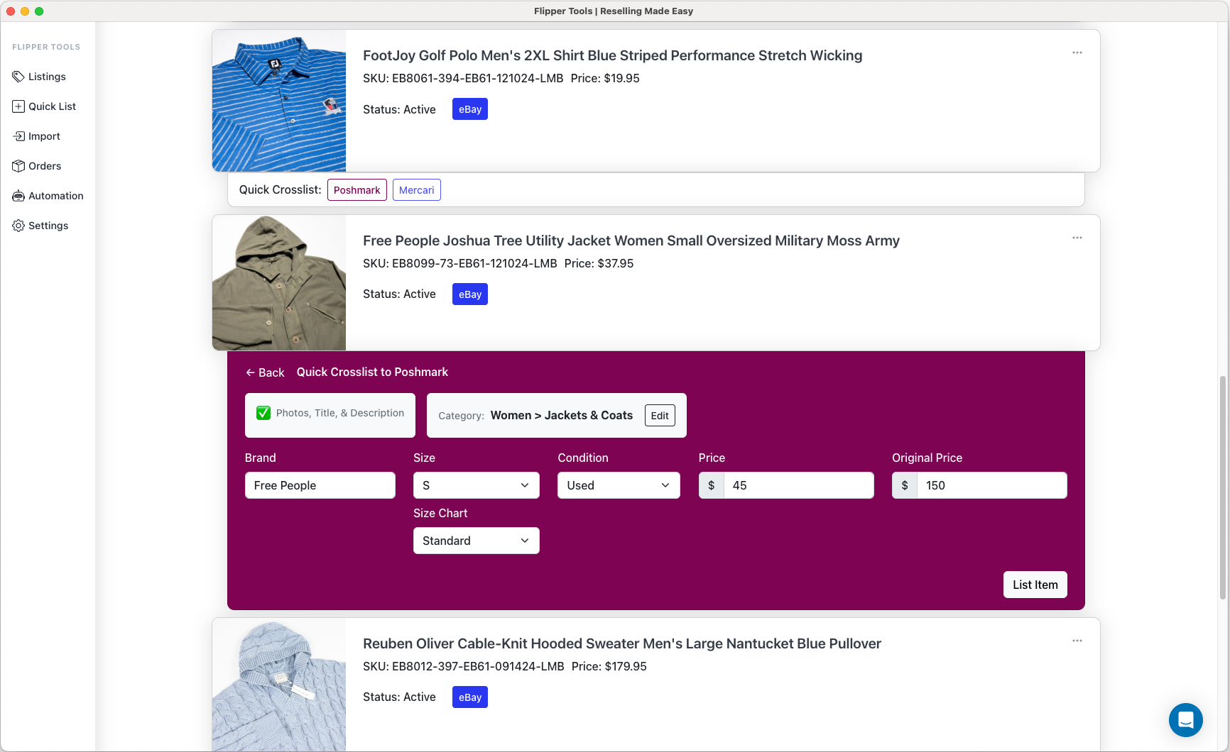 Example Dashboard